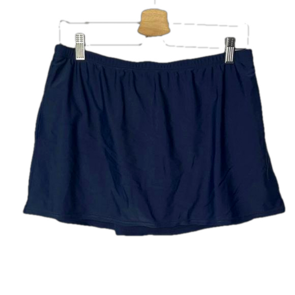 Christina Navy swim bottom/skirt